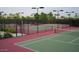 Well-maintained tennis courts with surrounding fencing at 12519 W Bajada Rd, Peoria, AZ 85383