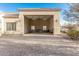 Spacious garage with ample storage space and automatic door at 14047 E Lowden Ct, Scottsdale, AZ 85262