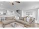 Spacious living room with sectional sofa and stylish decor at 1448 N 80Th Dr, Phoenix, AZ 85043