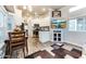 Open kitchen with stainless steel appliances and island at 17200 W Bell Rd # 196, Surprise, AZ 85374