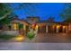 Stunning two-story home with a two-car garage and manicured landscaping at 17918 N 95Th St, Scottsdale, AZ 85255