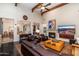 Open living room with high ceilings and lots of natural light at 17918 N 95Th St, Scottsdale, AZ 85255