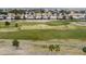 Golf course and neighborhood aerial view at 24831 S Ribbonwood Dr, Sun Lakes, AZ 85248