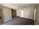 Spacious living room with neutral walls and ceiling fan at 2945 N 19Th Ave # 67, Phoenix, AZ 85015