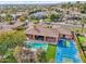 Luxury home with pool, basketball court, and scenic views at 351 N Cloverfield Cir, Litchfield Park, AZ 85340