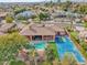 Luxury home with pool, basketball court, and scenic views at 351 N Cloverfield Cir, Litchfield Park, AZ 85340