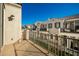 Private balcony overlooking community and courtyard at 4047 E Erie St # 102, Gilbert, AZ 85295