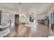 Spacious main bedroom with hardwood floors and access to balcony at 6213 W Saguaro Park Ln, Glendale, AZ 85310