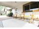 Relaxing patio area with rocking chairs at 8114 E Clarendon Ave, Scottsdale, AZ 85251