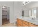 Bathroom boasts double vanity and walk-in shower at 835 E Marigold Pl, San Tan Valley, AZ 85143
