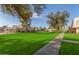 Community view showing green lawns and walkways at 1029 E Lodge Dr, Tempe, AZ 85283