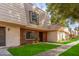 Attractive exterior of townhome with well-manicured lawn at 1029 E Lodge Dr, Tempe, AZ 85283