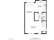 Two-story floor plan; 1172 sq ft; 2 bed, 2 bath at 1029 E Lodge Dr, Tempe, AZ 85283