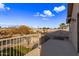 Private balcony overlooking backyard and neighborhood at 10760 W Monte Vista Rd, Avondale, AZ 85392