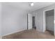 Simple bedroom with ceiling fan and closet at 10760 W Monte Vista Rd, Avondale, AZ 85392