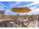 Patio with table and chairs, perfect for outdoor dining at 11668 W Cholla Ct, Surprise, AZ 85378