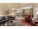 Open floor plan with living room, kitchen, and dining area at 16450 E Ave Of The Fountains -- # 23, Fountain Hills, AZ 85268