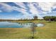 Community pond with disc golf basket and playground at 16450 E Ave Of The Fountains -- # 23, Fountain Hills, AZ 85268