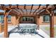Patio with pergola, table, and chairs, perfect for outdoor dining at 1807 W Sierra Sunset Trl, Phoenix, AZ 85085