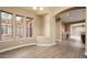 Bright breakfast nook with built-in seating and large windows at 1807 W Sierra Sunset Trl, Phoenix, AZ 85085