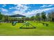 Dog park with agility equipment and shaded area at 1807 W Sierra Sunset Trl, Phoenix, AZ 85085