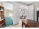 Bright home office with window and additional storage at 18254 W Via Montoya Dr, Surprise, AZ 85387