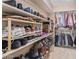 Large walk-in closet with ample shelving and hanging space at 2207 W Hayward Ave, Phoenix, AZ 85021