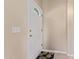 Clean and bright entryway with a white door at 2207 W Hayward Ave, Phoenix, AZ 85021