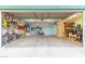 Spacious garage with ample storage and room for two cars at 2207 W Hayward Ave, Phoenix, AZ 85021