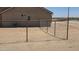 Spacious fenced backyard, offering privacy and ample space at 22270 W Skinner Rd, Wittmann, AZ 85361