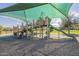 Modern playground with shaded structure, slides, and climbing area at 2480 E Haymore St, Gilbert, AZ 85298