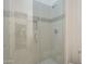 Large walk-in shower with glass enclosure at 2480 E Haymore St, Gilbert, AZ 85298