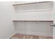 Spacious closet with double hanging rods and shelving at 4124 W Palace Station Rd, New River, AZ 85087