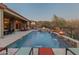 Enjoy resort-style living with this beautiful pool and patio at 41717 N Harbour Town Way, Anthem, AZ 85086