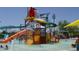 waterpark with slides and play features at 41717 N Harbour Town Way, Anthem, AZ 85086
