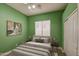 Well-lit bedroom with ample closet space, soothing ambiance, and a queen size bed at 4714 E Paso Trl, Phoenix, AZ 85050