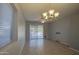 Dining room featuring tile floors and sliding glass doors at 4714 E Paso Trl, Phoenix, AZ 85050
