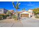 One-story house with a brown garage door, and drought-tolerant landscaping at 4714 E Paso Trl, Phoenix, AZ 85050