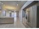 Kitchen features stainless steel refrigerator at 4714 E Paso Trl, Phoenix, AZ 85050
