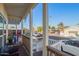 Relaxing front porch with seating area, overlooking the street at 5201 W Camelback Rd # F316, Phoenix, AZ 85031