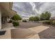 Backyard with patio and gravel landscaping at 10027 W Concord Ave, Sun City, AZ 85351