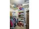 Large walk-in closet with shelving and hanging space at 11461 E Natal Ave, Mesa, AZ 85209