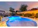 Backyard pool with desert landscaping creating a private outdoor oasis great for relaxing and entertaining at 15432 W Corrine Dr, Surprise, AZ 85379