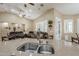 Kitchen features a double sink and granite countertops at 2803 E Cobalt St, Chandler, AZ 85225