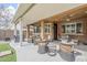 Covered patio with seating area, perfect for outdoor relaxation at 2803 E Cobalt St, Chandler, AZ 85225