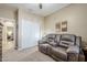 Relaxing sitting area with comfortable recliner and view to another bedroom at 2803 E Cobalt St, Chandler, AZ 85225