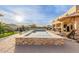 Relaxing pool area with stone coping and lounge chairs at 2809 W Paso Nuevo Dr, Phoenix, AZ 85086