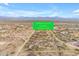 Aerial view of additional 6 acres of land included with property at 32905 N 140Th St, Scottsdale, AZ 85262