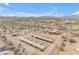 Aerial view of property with stables and main house at 32905 N 140Th St, Scottsdale, AZ 85262