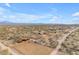 Aerial view of property showing home, stables, and riding arena at 32905 N 140Th St, Scottsdale, AZ 85262